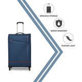 RONCATO Jazz Soft Blue Notte Luggage Trolley