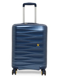 Roncato Blue Notte Color Cabin Size Hard Body 21" Luggage For Men And Women