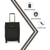 RONCATO Miami Soft Nero Luggage Trolley