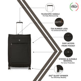 RONCATO Miami Soft Nero Luggage Trolley