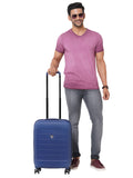 RONCATO FIBERLIGHT  Range Blue Color Hard Luggage