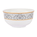 Hitkari Porcelain Verona Dinner Set for 6 | 33 Pcs | Luxury Dinnerware with Pure Gold Lining
