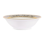 Hitkari Porcelain Dinner Set for 6 | 33 Pcs.|Luxury Dinnerware with Pure Gold Lining