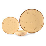 Hitkari Porcelain Sahara Sand 18 Pcs. Dinner Set for 6 |Luxury Glazed Dinnerware
