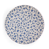 Hitkari Porcelain Noey Blue 21 Pcs. Dinner Set for 6| Luxury Dinnerware with Elegant Design