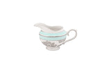 Hitkari Porcelain Jahanara Tea Set of 24| Luxury Tea Cup saucer with Elegant Design |Green