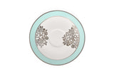 Hitkari Porcelain Jahanara Tea Set of 24| Luxury Tea Cup saucer with Elegant Design |Green