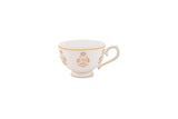 Hitkari Porcelain Jannat Tea Set of 24 Luxury Tea Cup saucer with Elegant Design |Golden
