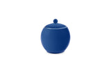 Hitkari Porcelain Blue Ocean Glaze Tea Set of 17 | Microweb Safe & Dishwasher Safe | Blue
