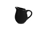 Hitkari Porcelain Black Sea Glaze Tea Set of 17| Microweb Safe & Dishwasher Safe | Black