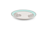 Hitkari Porcelain Jahanara Cup & Saucer Set for 6 | Luxury Cup saucer with Elegant Design |Green