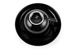 Hitkari Black Sea Cup & Saucer Set for 6 | Premium Quality with Elegant Design | 12 Pcs | Black