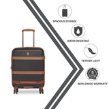 RONCATO Charm Hard Black Luggage Trolley