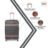 RONCATO Charm Hard Black Luggage Trolley