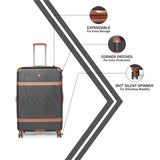 RONCATO Charm Hard Black Luggage Trolley
