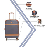 RONCATO Charm Hard Blue Luggage Trolley