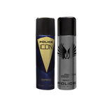 Police Wings Titanium + ICON Deo Combo Set 400ml (Pack of 2) For Him