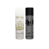 Police Wings Titanium + To Be Queen Deo Combo Set 400ml (Pack of 2) For Him & For Her