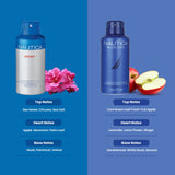 Nautica Voyage Man Sport + Sail Deo Combo Set 300ml (Pack of 2) For Him