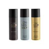 Jacques Bogart One Man Show + One Man Show Oud + One Man Show Gold Deo Combo Set 600ml (Pack of 3) For Him