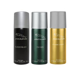 Jaguar Classic Black + Classic Gold + Jaguar For Men Deo Combo Set 450ml (Pack of 3) For Him