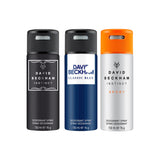 David Beckham Instinct + Classic Blue + Instinct Sport Deo Combo Set 450ml (Pack of 3) For Him
