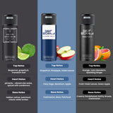 David Beckham Instinct + Classic Blue + Respect Deo Combo Set 450ml (Pack of 3) For Him