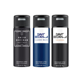 David Beckham Instinct + Classic Blue + Classic Deo Combo Set 450ml (Pack of 3) For Him