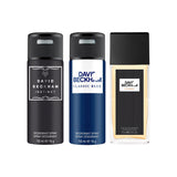David Beckham Instinct + Classic Blue + Classic Deo Parfume Deo Combo Set 375ml (Pack of 3) For Him
