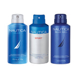 Nautica Blue + Voyage Man Sport + Sail Deo Combo Set 450ml (Pack of 3) For Him