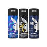 Playboy Generation Man + New York M + King M Deo Combo Set 450ml (Pack of 3) For Him