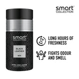 Smart Collection French Oud 250ml + Black Leather 250ml Deo Combo Set For Men