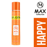 Max Collection Bleu 90ml + Happy 90ml Perfumed Deo Combo Set For Men