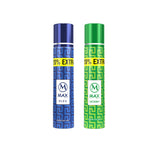 Max Collection Bleu 90ml+ Victory 90ml Perfumed Deo Combo Set For Men