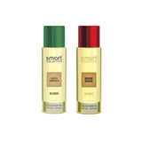 Smart Collection Green Emerald 30ml + Rough Desire 30ml Perfume Combo Set For Men