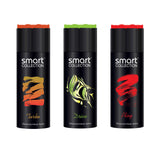 Smart Collection Turbo + Drive + Play Deo Combo Set For Men (150ml each)