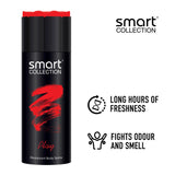 Smart Collection Turbo + Drive + Play Deo Combo Set For Men (150ml each)