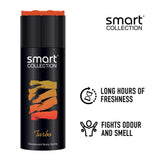 Smart Collection Turbo + Search + Play Deo Combo Set For Men (150ml each)