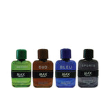 Max Collection Victory + Oud +  Bleu + Sports Perfume Combo Set For Men (50ml each)
