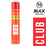 Max Collection Bleu + Happy + Victory + Club + Sports Deo Combo Set For Men (90ml each)
