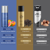 Jaguar Classic 150ml + Jacques Bogart One Man Show Gold 200ml + David Beckham Beyond Forever 150ml Deo Combo Set