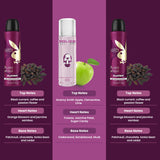 Playboy Queen 150ml + Police To Be Woman 200ml + Queen Of The Game 150ml Deo Combo Set
