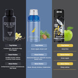 Guess Seductive Homme 150ml + Nautica Voyage Man 150ml + Playboy New York Men 150ml Deo Combo Set