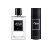s.Oliver Black Label Men Eau de Toilette 50ml + Deodorant Spray 150ml Combo Set