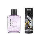 Playboy New York Man Eau de Toilette 100ml + Deodorant Spray 150ml Combo Set