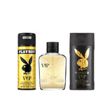 Playboy VIP Deodorant Spray 150ml + Eau de Toilette 100ml + Shower Gel 250ml Virtual Gift Set