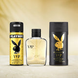 Playboy VIP Deodorant Spray 150ml + Eau de Toilette 100ml + Shower Gel 250ml Virtual Gift Set