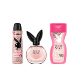 Playboy Play it Sexy Deodorant Spray 150ml + Eau de Toilette 75ml + Shower Gel 250ml Virtual Gift Set