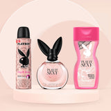 Playboy Play it Sexy Deodorant Spray 150ml + Eau de Toilette 75ml + Shower Gel 250ml Virtual Gift Set