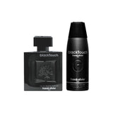 Franck Olivier Black Touch Virtual Gift Set For Men (Eau de Toilette 100ml + Deodorant Spay 250ml)